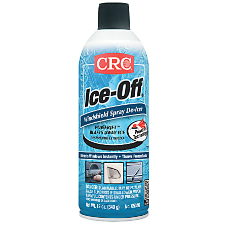 CRC Ice-Off® Windshield Spray De-Icers, 16 Oz Aerosol