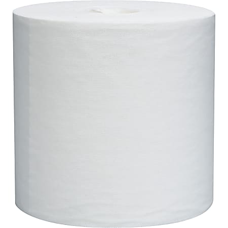 Wypall L30 Center-Pull General-Purpose Light-Duty Wipers, 9 13/16" x 15 1/4", White, 300 Sheets Per Roll, Carton Of 2 Rolls