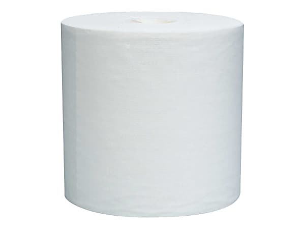 Wypall L30 Center-Pull General-Purpose Light-Duty Wipers, 9 13/16" x 15 1/4", White, 300 Sheets Per Roll, Carton Of 2 Rolls