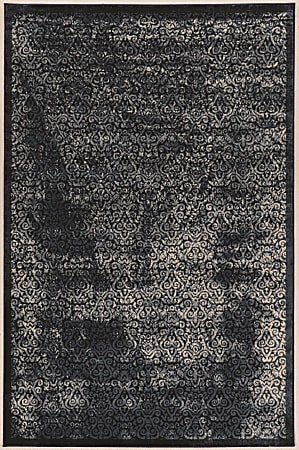 Linon Paramount Area Rug, 2' x 3', Illusion, Navy/Beige