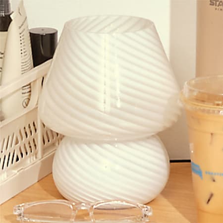 Dormify Mushroom LED Lamp, White