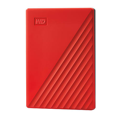 Western Digital My Passport™ Portable HDD, 2TB, Red