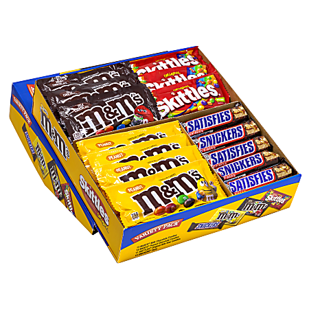 Mars Chocolate Bars Favorites Variety Pack, Pack Of 52 Pieces