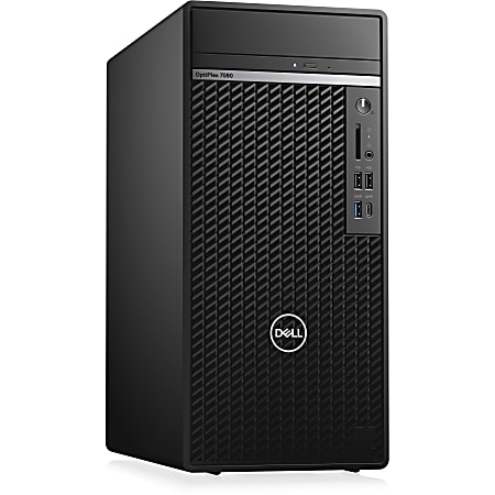 Dell OptiPlex 7080 - MT - Core i7 10700 / 2.9 GHz - vPro - RAM 16 GB - SSD 512 GB - NVMe, Class 40 - DVD-Writer - UHD Graphics 630 - GigE - Win 10 Pro 64-bit - monitor: none - BTS  - Disti SNS