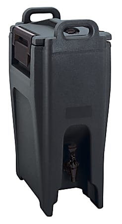 Cambro Ultra Camtainer Beverage Dispenser, 5 Gallons, Black
