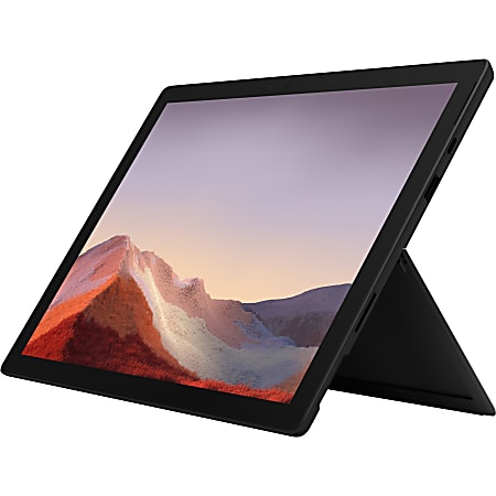Microsoft Surface Pro 7 Tablet, 12.3" Touchscreen, 8GB RAM, 256GB HD, Windows 10, Black