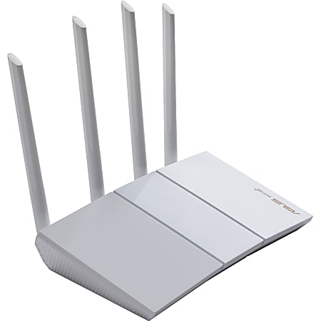 ASUS RT AX55 AX1800 Dual Band WiFi 6 Gigabit Router White - Office