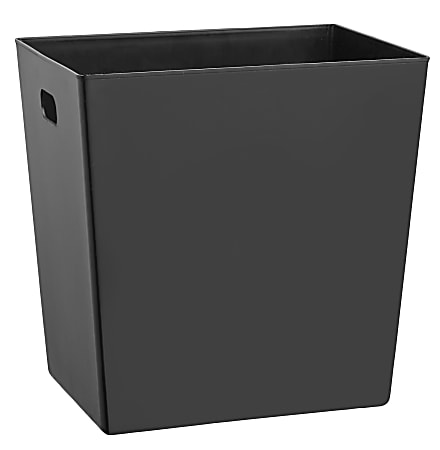 Erwyn Products Cordoba Wastebasket Liners, 16-Quart, Black, Set Of 12 Liners
