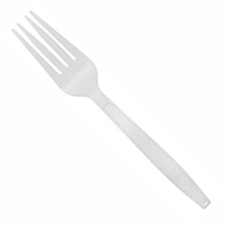 Karat Earth Compostable Forks, White, Pack Of 1,000