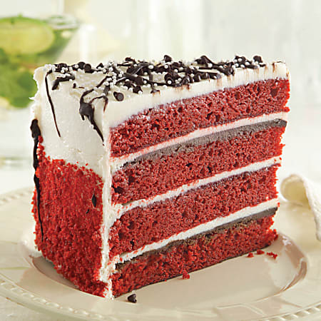 Sweet Street Desserts 10" Red Velvet Cake, 14 Servings