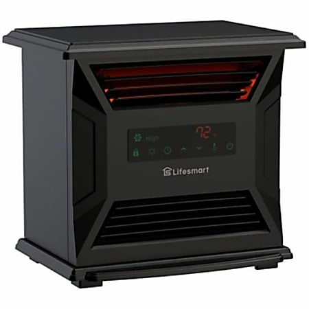 Lifesmart 4-Element Low Profile Front Air Intake Infrared Heater-Steel Cabinet - Infrared/Quartz - Electric - HT1276
