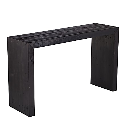 Black wood deals entry table