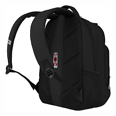 Wenger Upload Backpack With 16 Laptop Pocket Black Office Depot