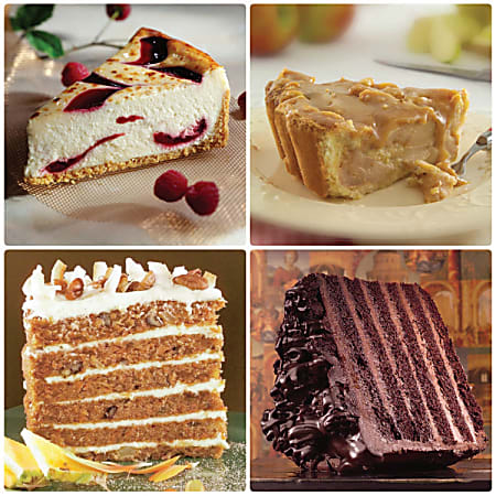 Sweet Street Desserts Big Cakes, Pies, Cheesecake Variety, 56 Servings