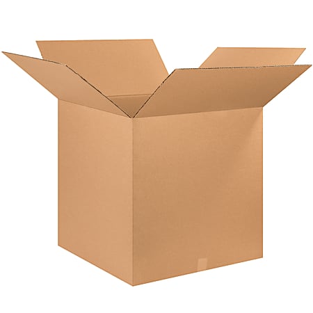 Office Depot® Brand Corrugated Boxes, 26"L x 26"W x 26"H, Kraft, Pack Of 10