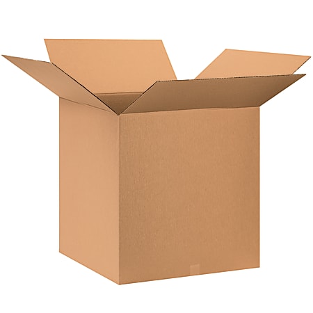 Office Depot® Brand Corrugated Boxes, 28"L x 28"W x 28"H, Kraft, Pack Of 5
