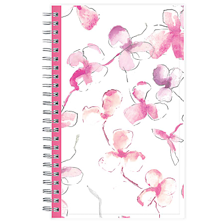 2024 Blue Sky™ Weekly/Monthly Planning Calendar, 5" x 8", Orchid, January To December 2024 , 142084