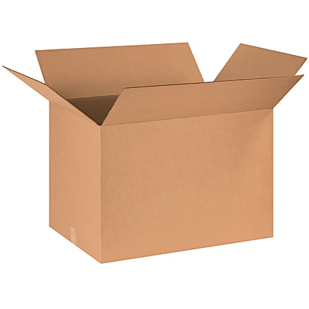 Partners Brand Corrugated Boxes, 30" x 20" x 20", Kraft, Pack Of 10