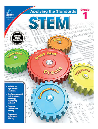 Carson-Dellosa™ Applying The Standards STEM Workbooks, Grade 1