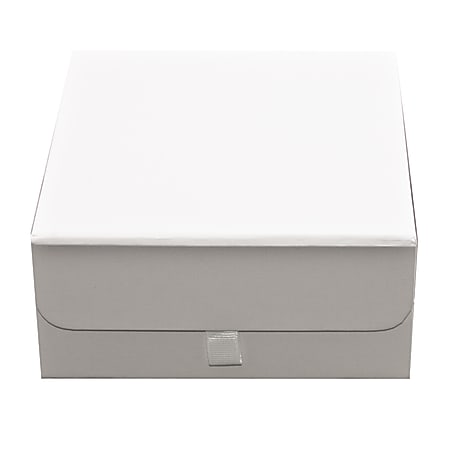 Office Depot® Brand Write-on Storage Box, White