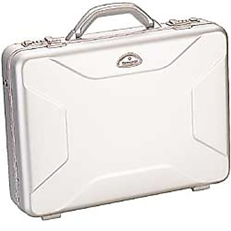 Samsonite Aluminum Computer Attach 13.5 H x 17.5 W x 4 D Silver