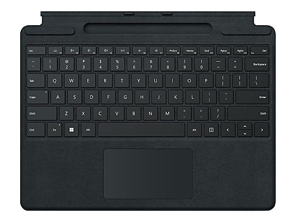 Microsoft Signature Keyboard/Cover Case for 13" Microsoft Surface Pro 8, Surface Pro X Tablet, Stylus - 8XA00001