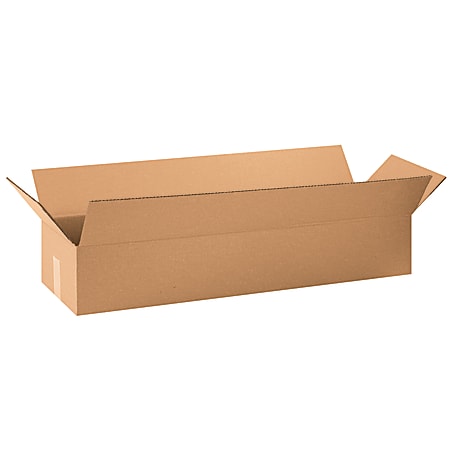 Office Depot® Brand Corrugated Cartons, 34" x 10" x 6", Kraft, Pack Of 10