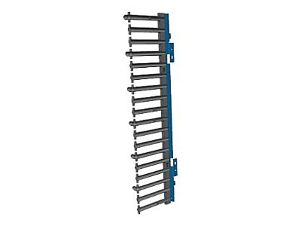 Liebert Vertiv Knurr 010200078 Rack Cable Management Kit  Rack Cable Management Panel  Black  18U Rack Height x 19" Panel Width  2