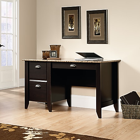 Office depot wood 2025 desk