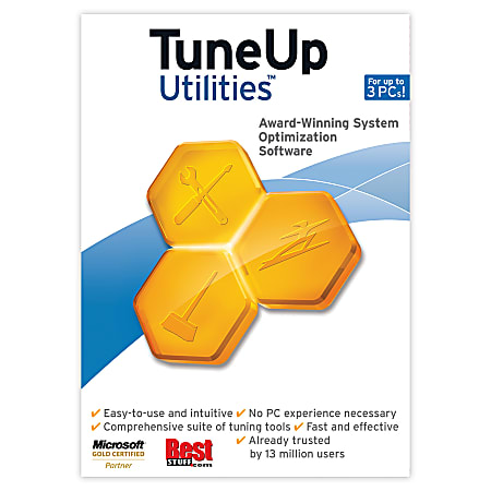 TuneUp Utilities™ For Up To 3 Users, Traditional Disc