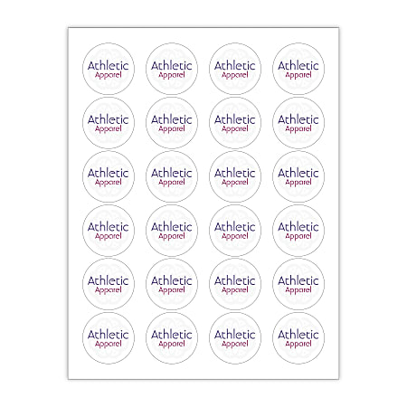 Custom Printed 3 Color Laser Sheet Labels And Stickers 1 1116 ...