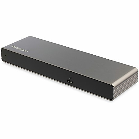 StarTech.com Thunderbolt 3 Dock - For MacBook Pro & Windows - Dual 4K 60Hz Thunderbolt 3 Docking Station - TB3DK2DHV