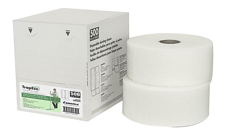 Americo® TrapEze® Disposable Dusting Sheets, 6" x 5",