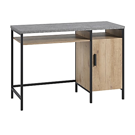 Sauder® Market Commons 45"W Single-Pedestal Computer Desk