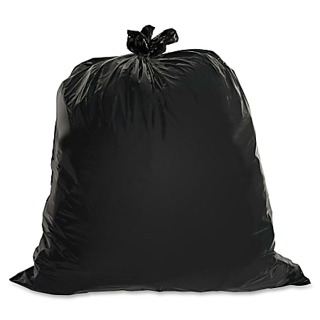 33 Gallon Large Commercial Trash Bags, Heavy Duty Black Trash Bags