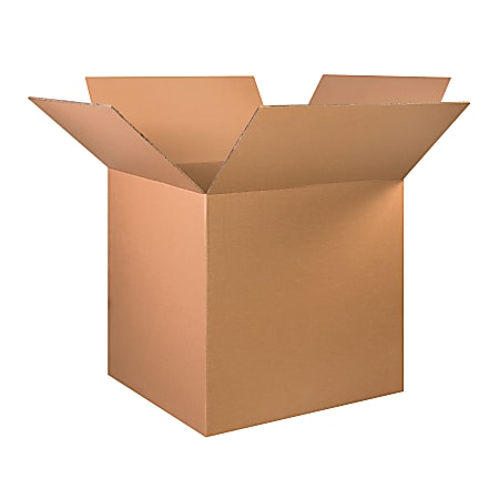 Partners Brand Double-Wall Corrugated Boxes, 36" x 36" x 36", Pack Of 5