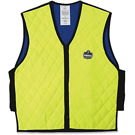 Ergodyne Chill-Its Evaporative Cooling Vest, XX-Large, Lime