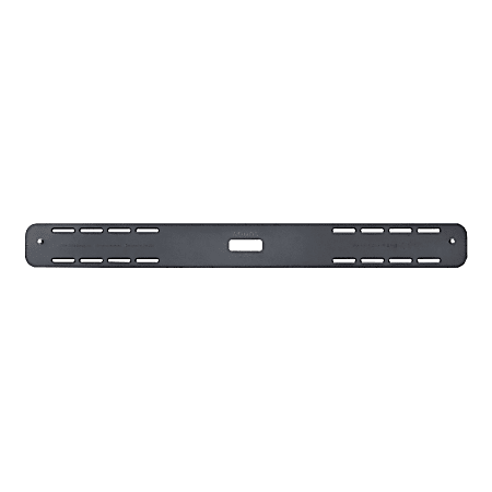 Sonos Wall Mount For Sonos Playbar Sound Bars, 3-1/8"H x 31-1/2"W x 1/2"D, Black