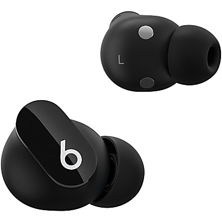 Beats by Dr. Dre Beats Studio Buds True Wireless Noise Cancelling Earphones Black Stereo True Wireless Bluetooth Earbud Binaural In ear Noise Canceling Black ODP Business Solutions