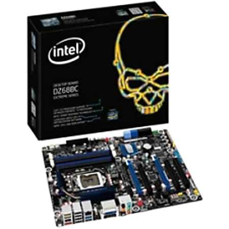 Intel DZ68BC Desktop Motherboard - Intel Z68 Express Chipset - Socket H2 LGA-1155 - 1 Pack