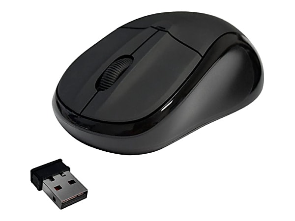 Premiertek Wireless Optical Mouse, Black