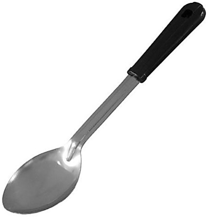 Vollrath Grip 'N Serv Solid Serving Spoon, 14", Black