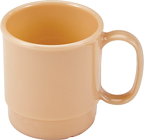 Cambro Camwear Dinnerware Mugs 7.5 Oz Beige Pack Of 48 Mugs - Office Depot