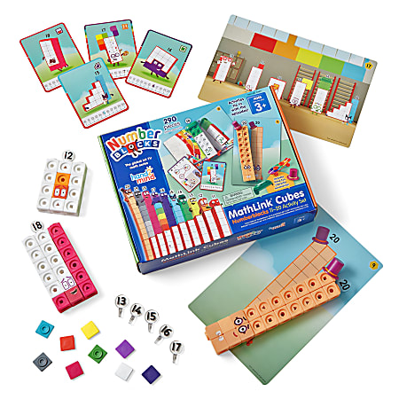 Hand2Mind Numberblocks Mathlink Cubes 11–20 Activity Set