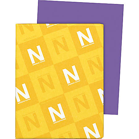Astrobrights Color Paper - Grape - Letter - 8 1/2 x 11 - 24 lb