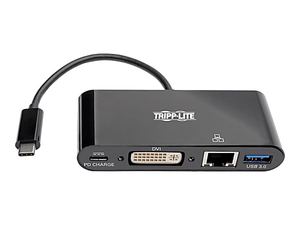 Tripp Lite USB C to DVI Multiport Adapter