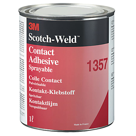 3M™ 1357 Scotch-Weld™ Neoprene High-Performance Contact Adhesive, Gray, 32 Oz