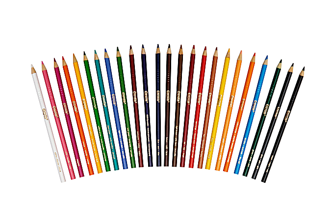 Pencils 3.3mm Colored Lead 24ST Assorted - Office Depot