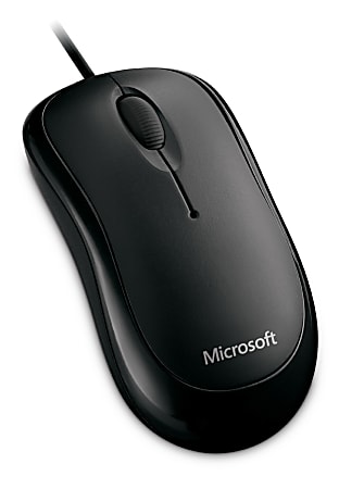 Microsoft® Basic Optical Mouse, Black