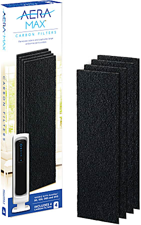 Fellowes® AeraMax Carbon Filters, 4-7/16" x 16-7/16", Pack Of 16 Filters